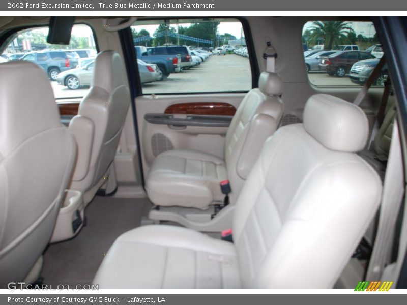 True Blue Metallic / Medium Parchment 2002 Ford Excursion Limited
