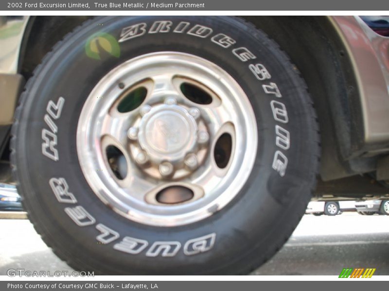 True Blue Metallic / Medium Parchment 2002 Ford Excursion Limited