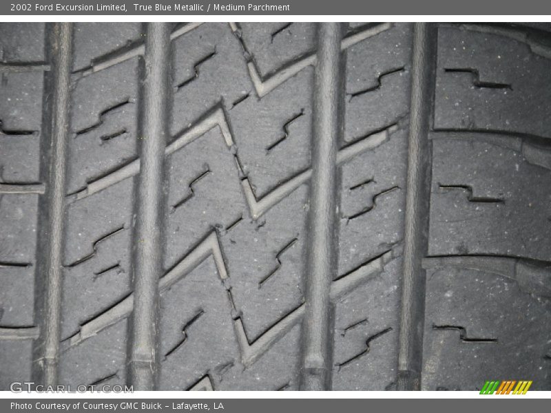 True Blue Metallic / Medium Parchment 2002 Ford Excursion Limited