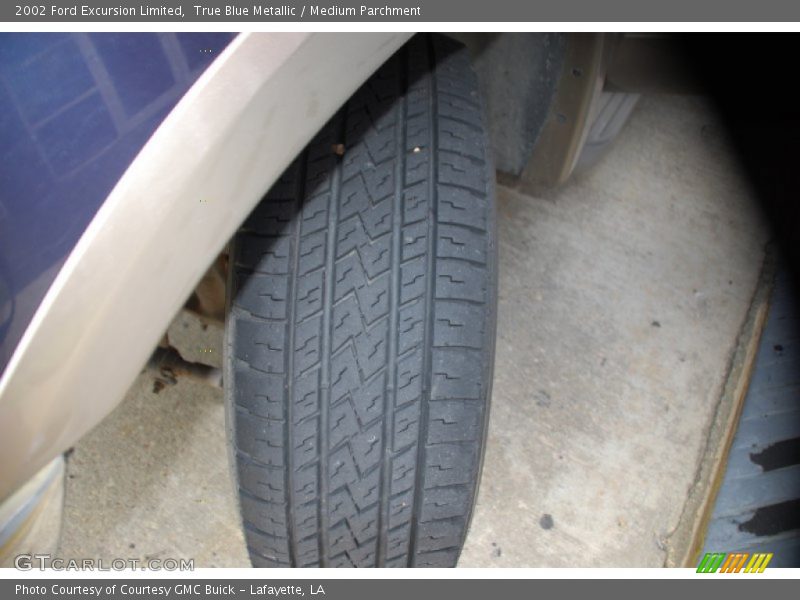 True Blue Metallic / Medium Parchment 2002 Ford Excursion Limited