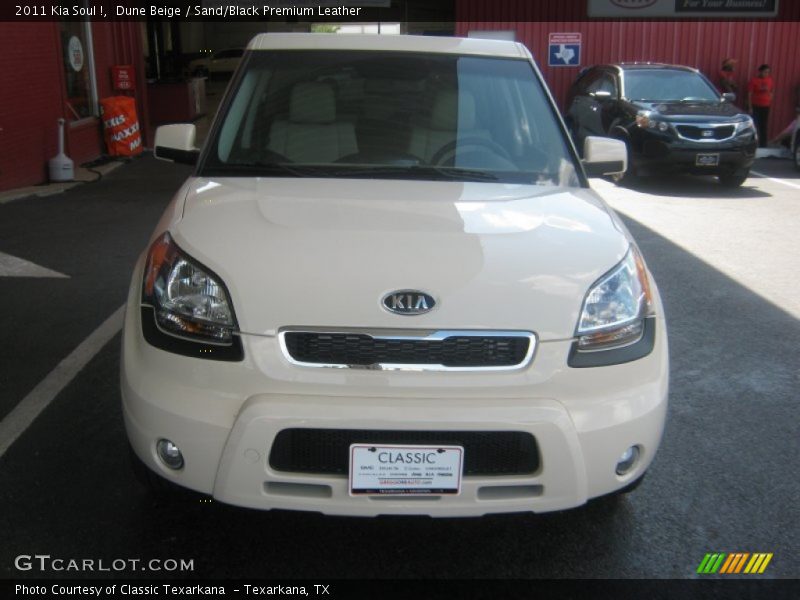 Dune Beige / Sand/Black Premium Leather 2011 Kia Soul !