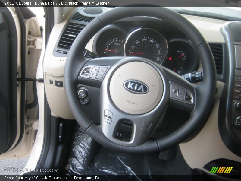 Dune Beige / Sand/Black Premium Leather 2011 Kia Soul !