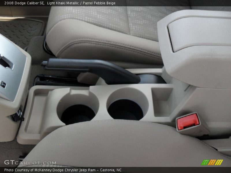 Light Khaki Metallic / Pastel Pebble Beige 2008 Dodge Caliber SE