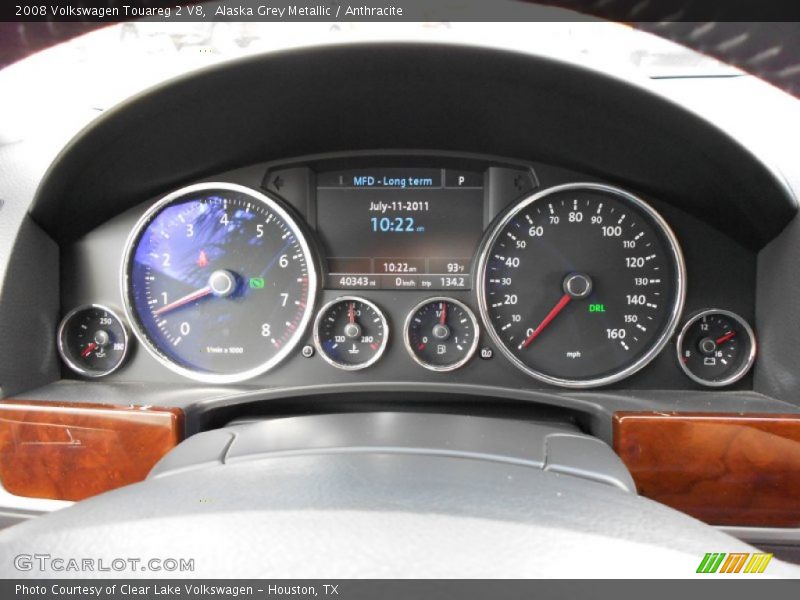  2008 Touareg 2 V8 V8 Gauges