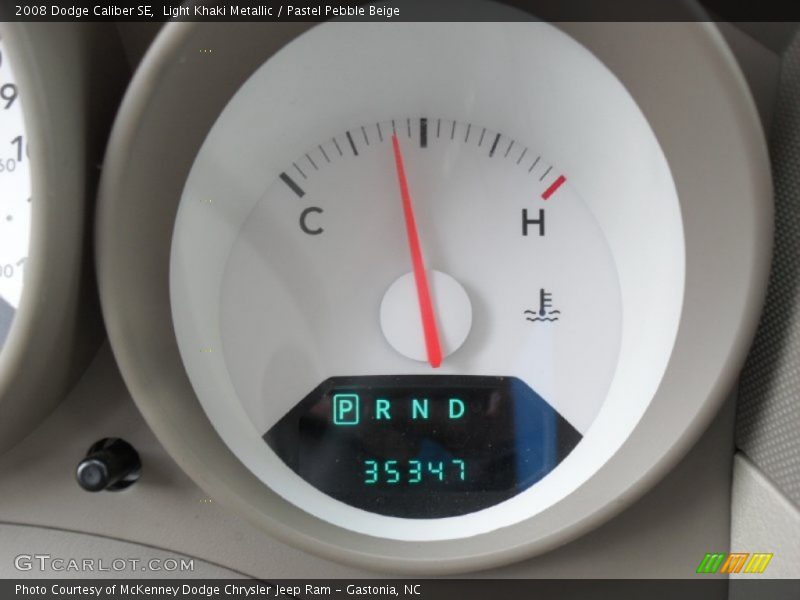Light Khaki Metallic / Pastel Pebble Beige 2008 Dodge Caliber SE