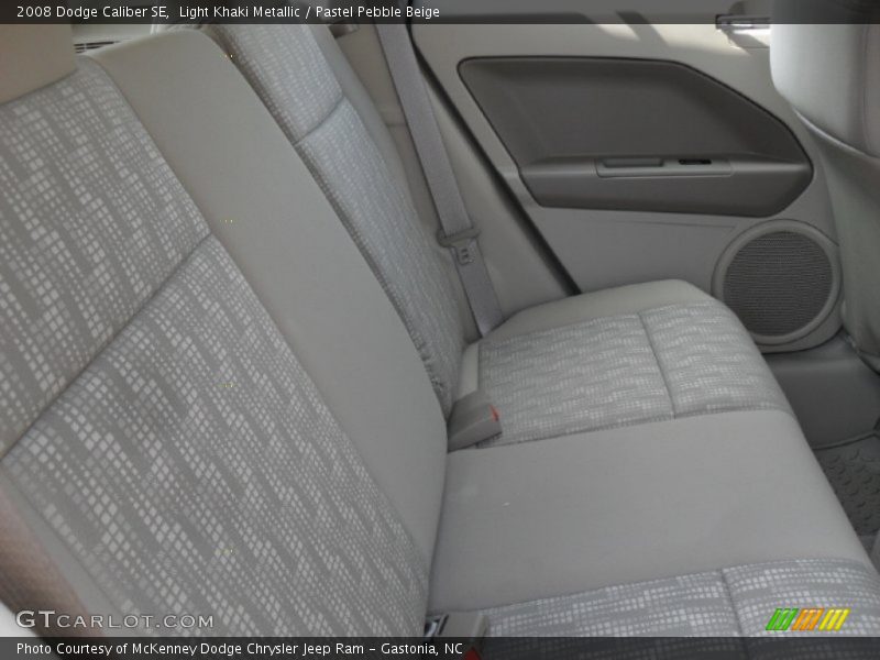 Light Khaki Metallic / Pastel Pebble Beige 2008 Dodge Caliber SE