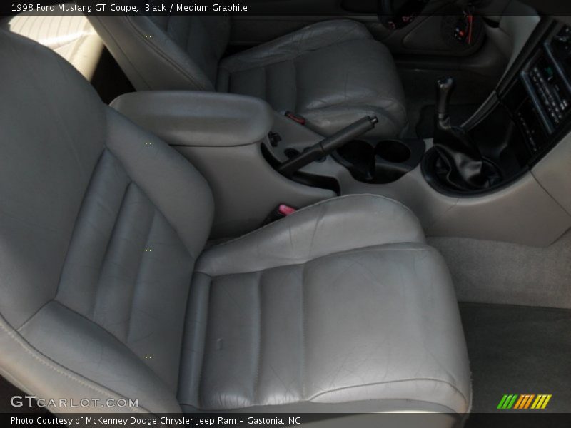 Black / Medium Graphite 1998 Ford Mustang GT Coupe
