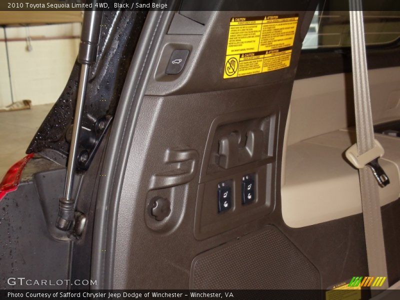 Black / Sand Beige 2010 Toyota Sequoia Limited 4WD