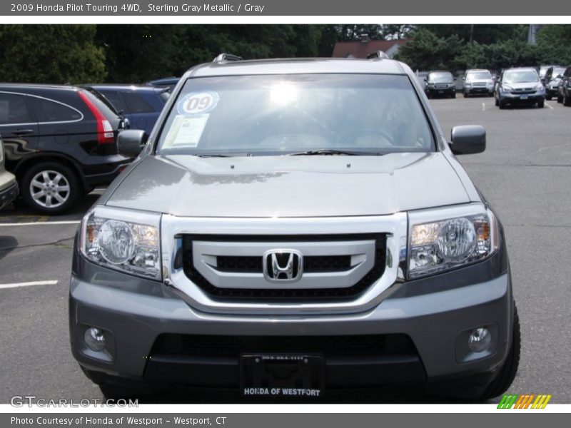 Sterling Gray Metallic / Gray 2009 Honda Pilot Touring 4WD