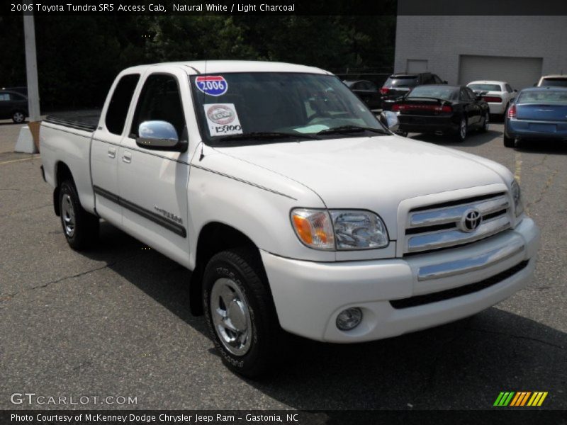 Natural White / Light Charcoal 2006 Toyota Tundra SR5 Access Cab