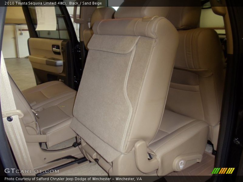 Black / Sand Beige 2010 Toyota Sequoia Limited 4WD