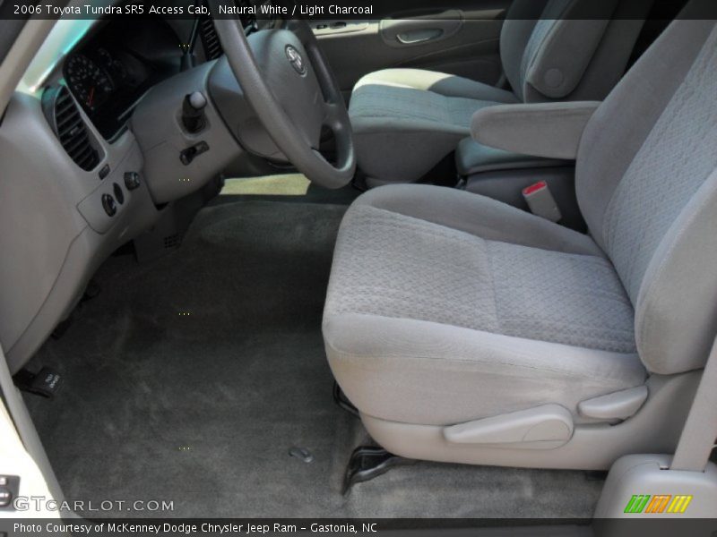 Natural White / Light Charcoal 2006 Toyota Tundra SR5 Access Cab