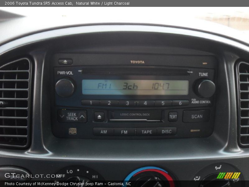 Natural White / Light Charcoal 2006 Toyota Tundra SR5 Access Cab