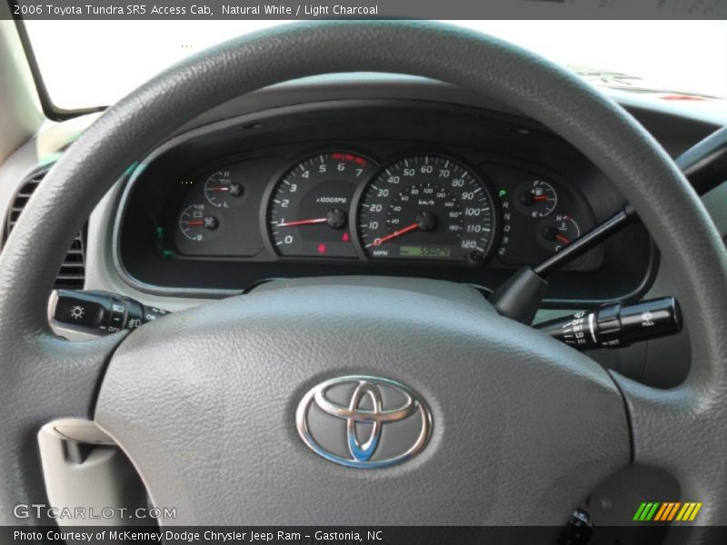 Natural White / Light Charcoal 2006 Toyota Tundra SR5 Access Cab
