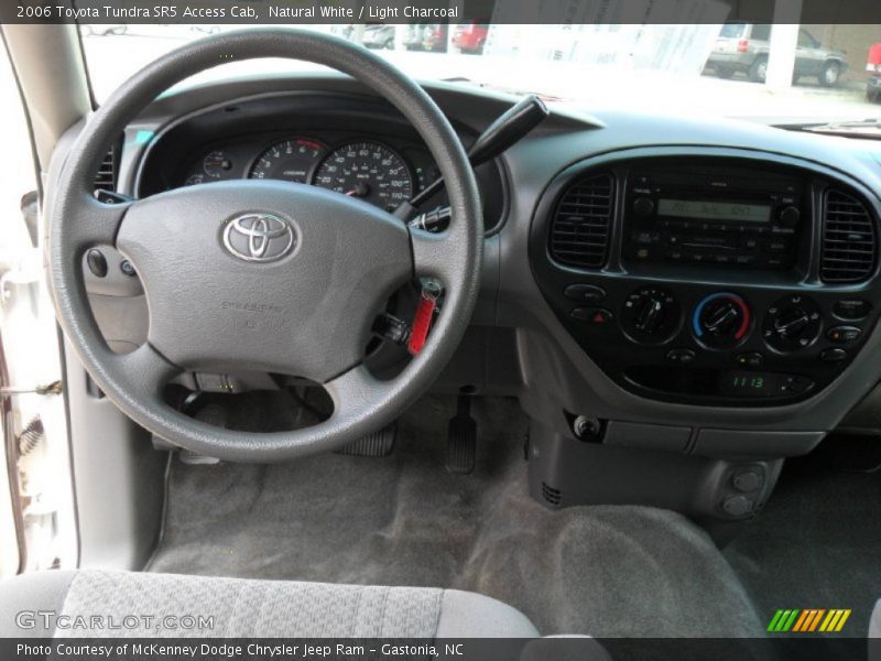 Natural White / Light Charcoal 2006 Toyota Tundra SR5 Access Cab