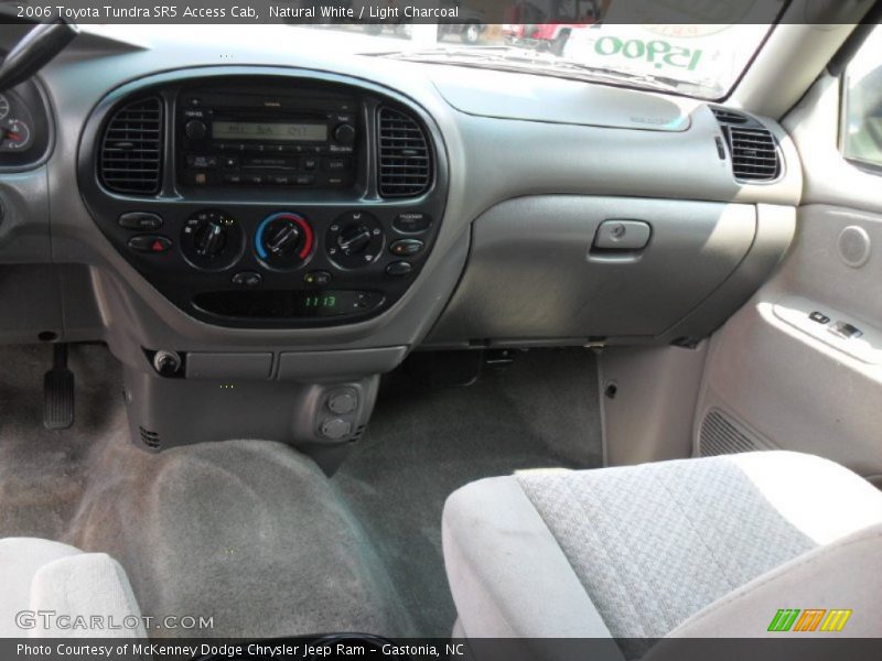 Natural White / Light Charcoal 2006 Toyota Tundra SR5 Access Cab