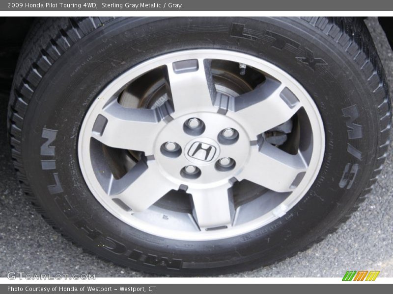 Sterling Gray Metallic / Gray 2009 Honda Pilot Touring 4WD