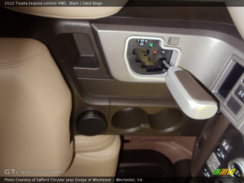 Black / Sand Beige 2010 Toyota Sequoia Limited 4WD