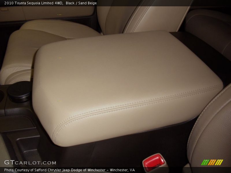 Black / Sand Beige 2010 Toyota Sequoia Limited 4WD