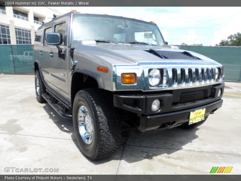 Pewter Metallic / Wheat 2004 Hummer H2 SUV