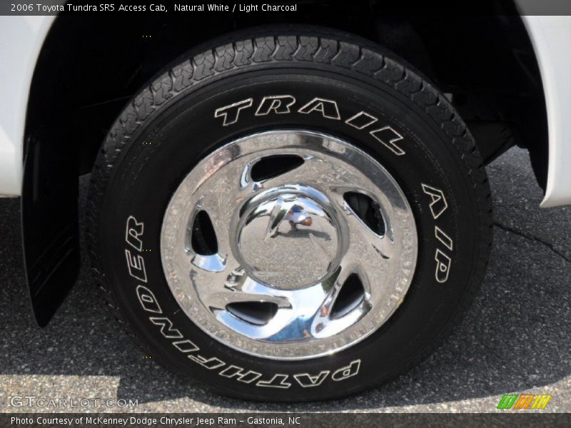 Natural White / Light Charcoal 2006 Toyota Tundra SR5 Access Cab