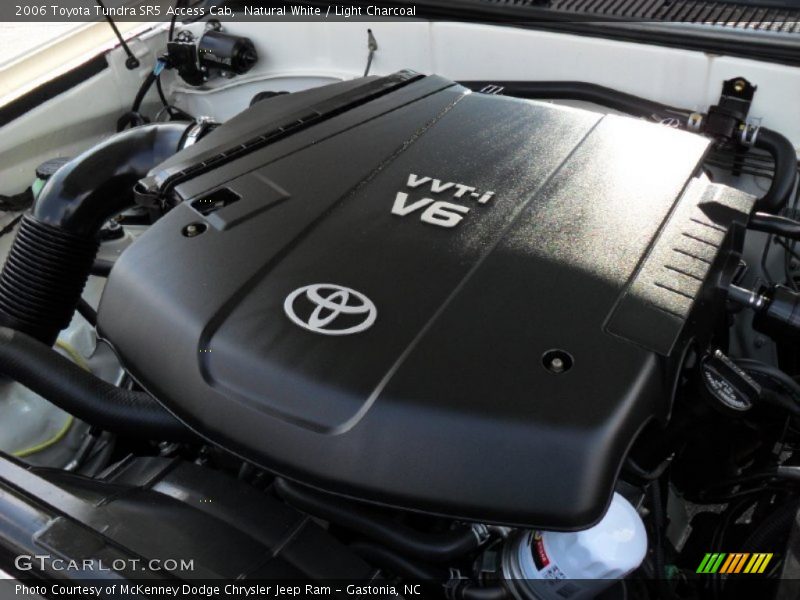 Natural White / Light Charcoal 2006 Toyota Tundra SR5 Access Cab