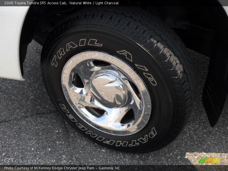 Natural White / Light Charcoal 2006 Toyota Tundra SR5 Access Cab