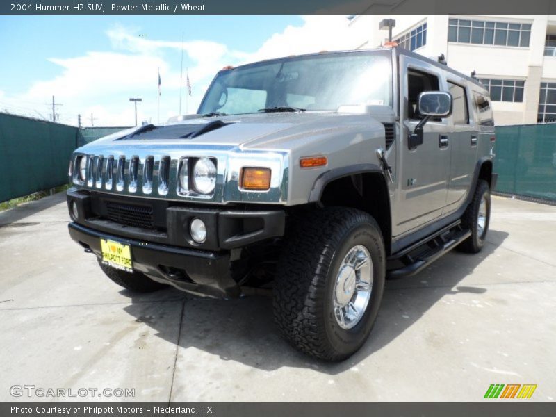 Pewter Metallic / Wheat 2004 Hummer H2 SUV