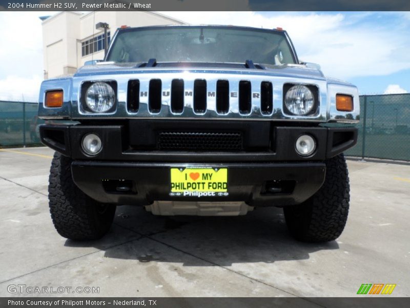 Pewter Metallic / Wheat 2004 Hummer H2 SUV