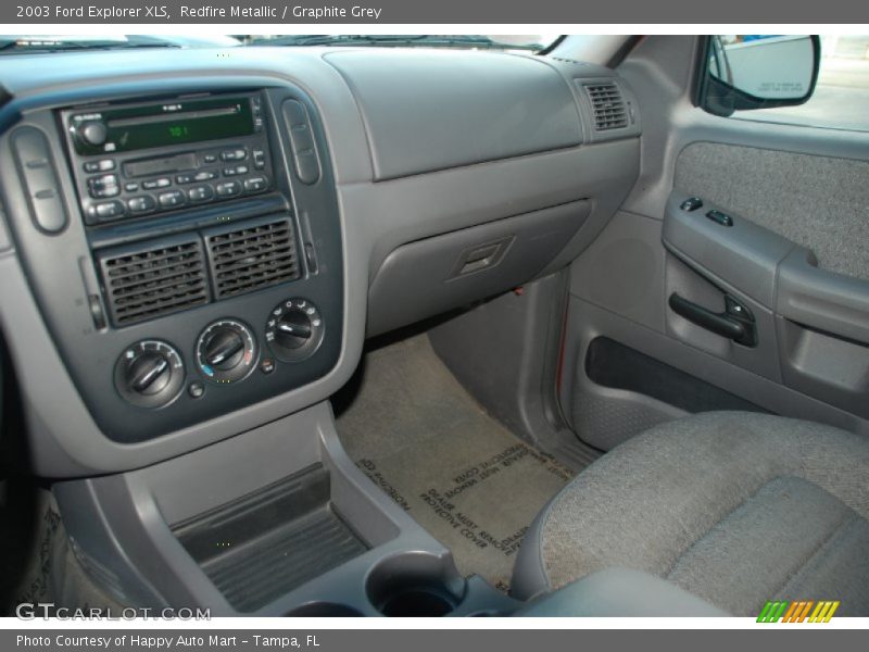Redfire Metallic / Graphite Grey 2003 Ford Explorer XLS