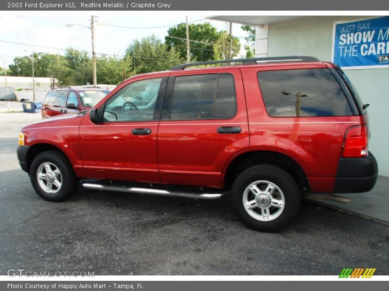  2003 Explorer XLS Redfire Metallic