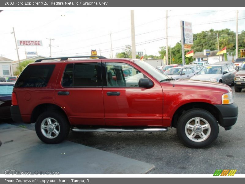 Redfire Metallic / Graphite Grey 2003 Ford Explorer XLS