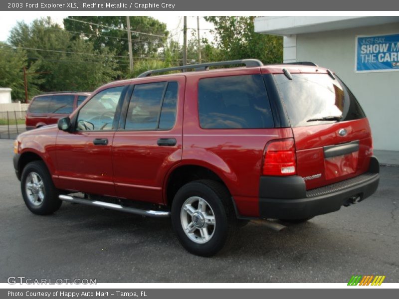 Redfire Metallic / Graphite Grey 2003 Ford Explorer XLS