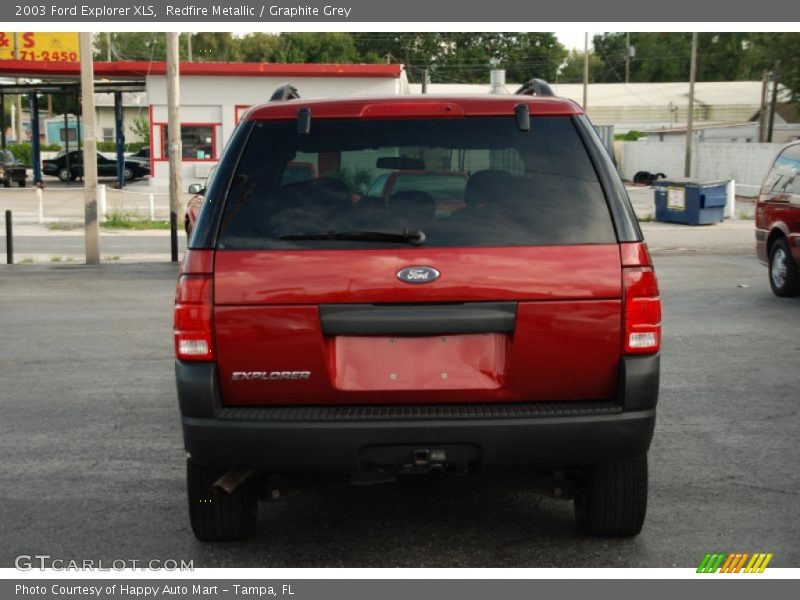 Redfire Metallic / Graphite Grey 2003 Ford Explorer XLS