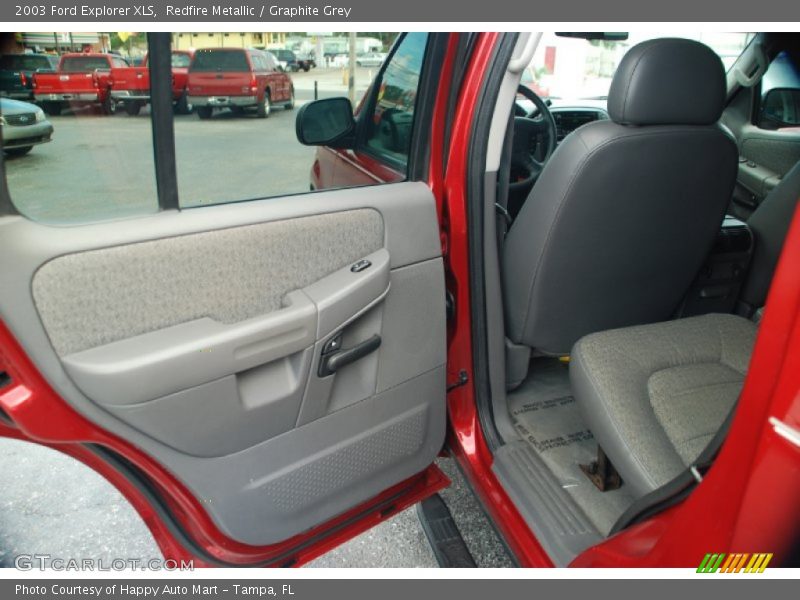 Redfire Metallic / Graphite Grey 2003 Ford Explorer XLS