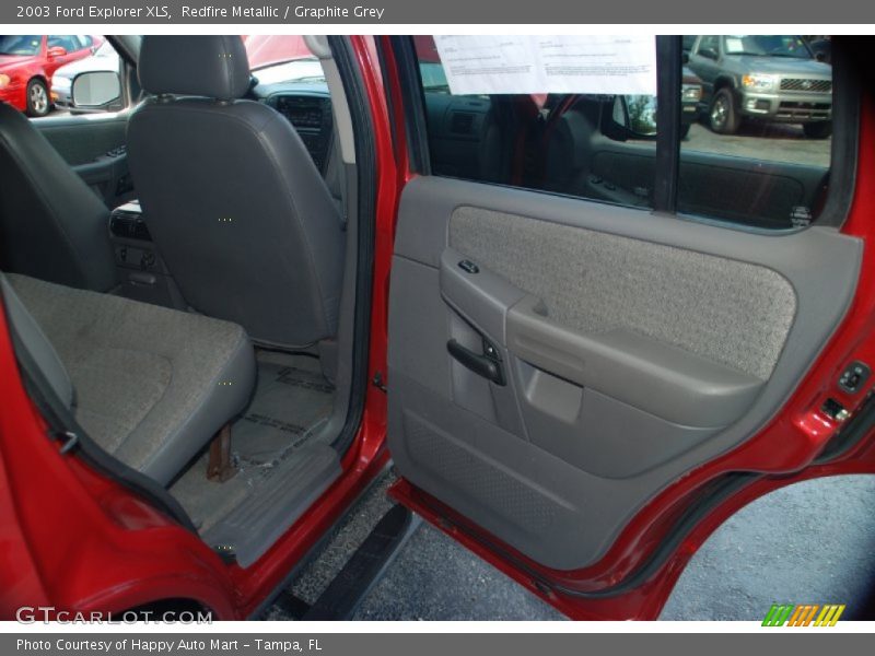 Redfire Metallic / Graphite Grey 2003 Ford Explorer XLS
