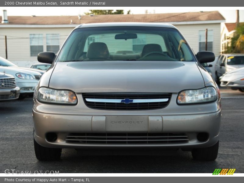 Sandrift Metallic / Neutral 2000 Chevrolet Malibu Sedan