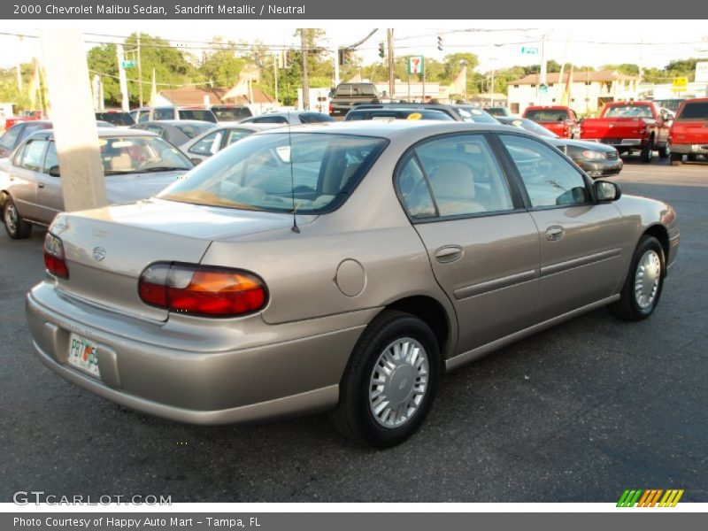 Sandrift Metallic / Neutral 2000 Chevrolet Malibu Sedan