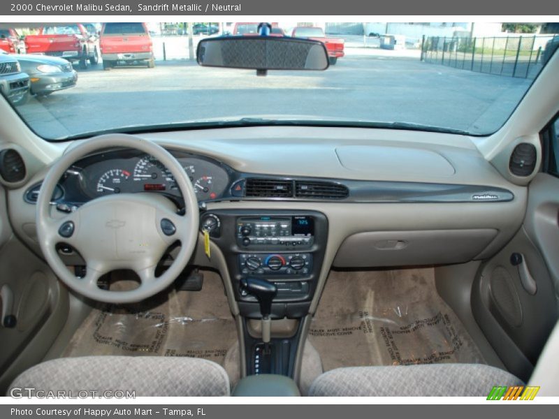 Sandrift Metallic / Neutral 2000 Chevrolet Malibu Sedan