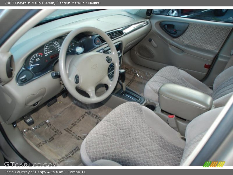 Sandrift Metallic / Neutral 2000 Chevrolet Malibu Sedan