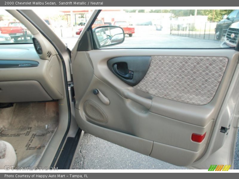 Sandrift Metallic / Neutral 2000 Chevrolet Malibu Sedan