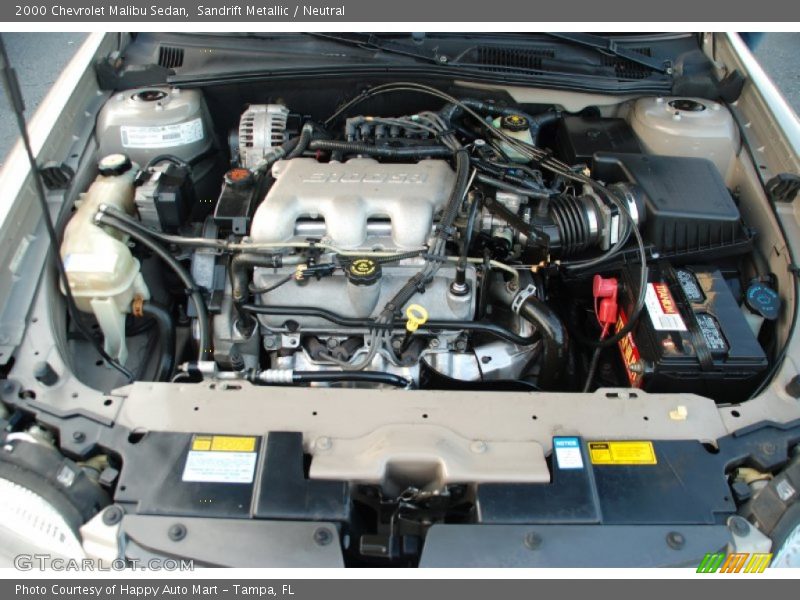 Sandrift Metallic / Neutral 2000 Chevrolet Malibu Sedan