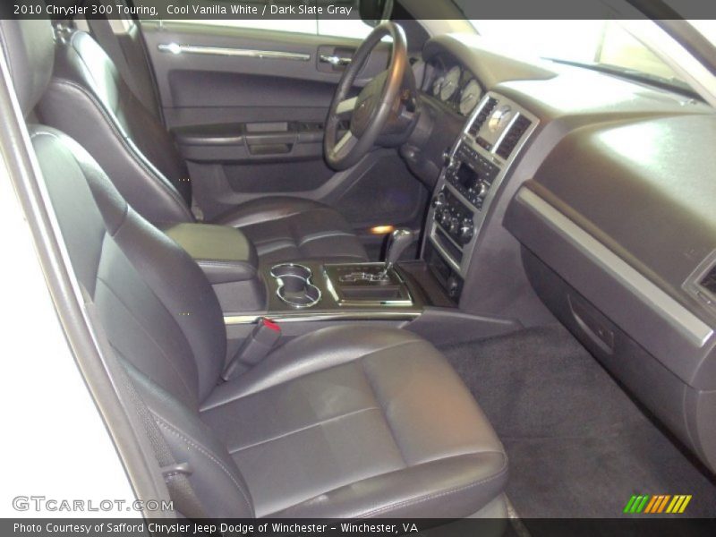 Cool Vanilla White / Dark Slate Gray 2010 Chrysler 300 Touring