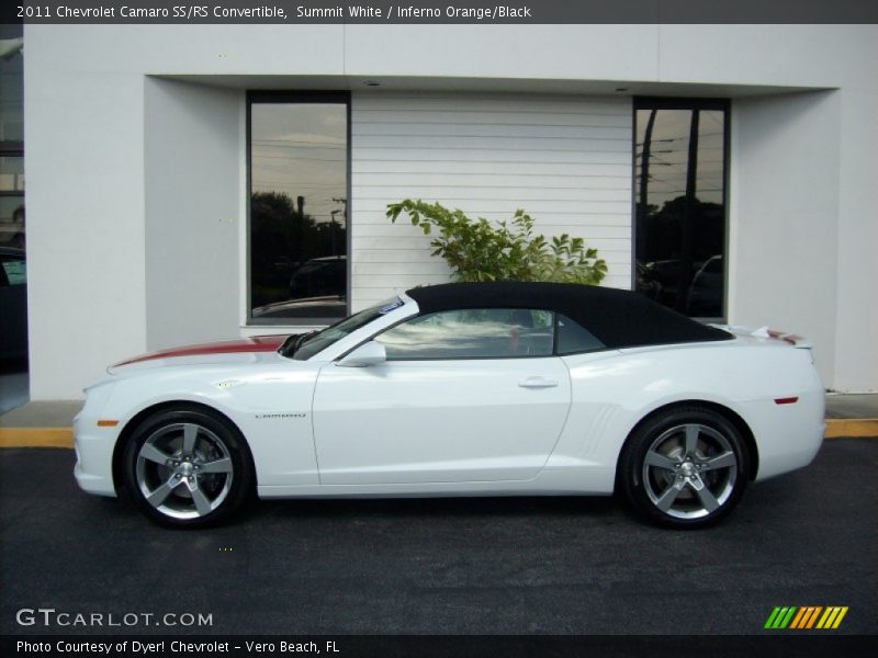  2011 Camaro SS/RS Convertible Summit White