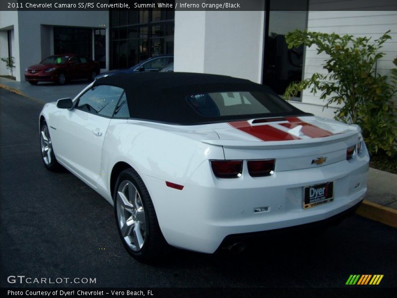  2011 Camaro SS/RS Convertible Summit White