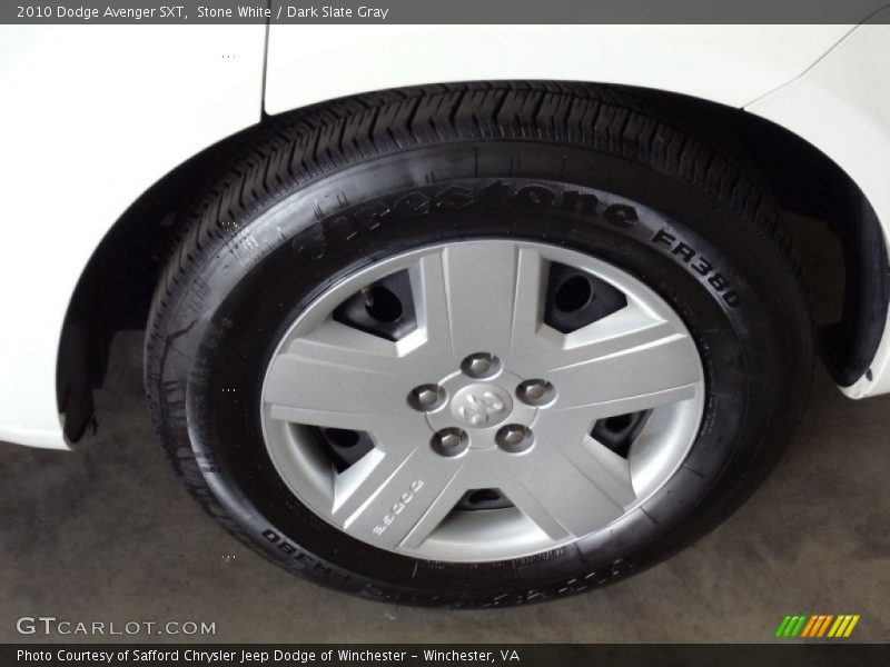 Stone White / Dark Slate Gray 2010 Dodge Avenger SXT