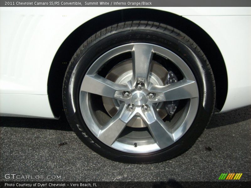  2011 Camaro SS/RS Convertible Wheel