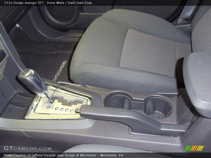 Stone White / Dark Slate Gray 2010 Dodge Avenger SXT