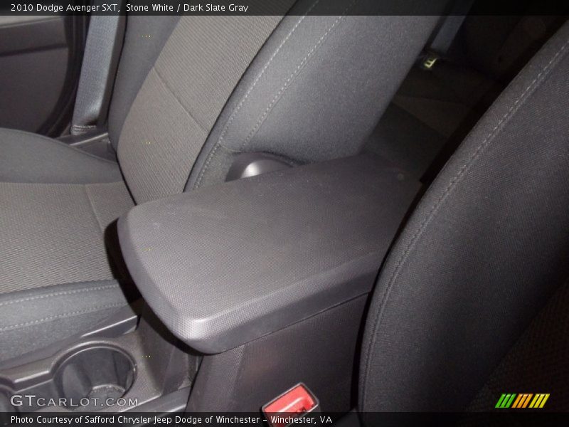 Stone White / Dark Slate Gray 2010 Dodge Avenger SXT