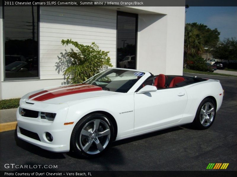  2011 Camaro SS/RS Convertible Summit White